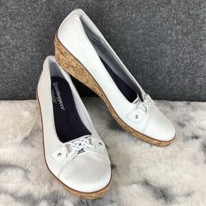 Grasshopper’s Ortholite White Women's Wedge Shoes Size 8 M